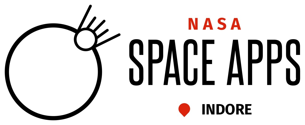 NASA Space Apps Challenge Indore local event logo